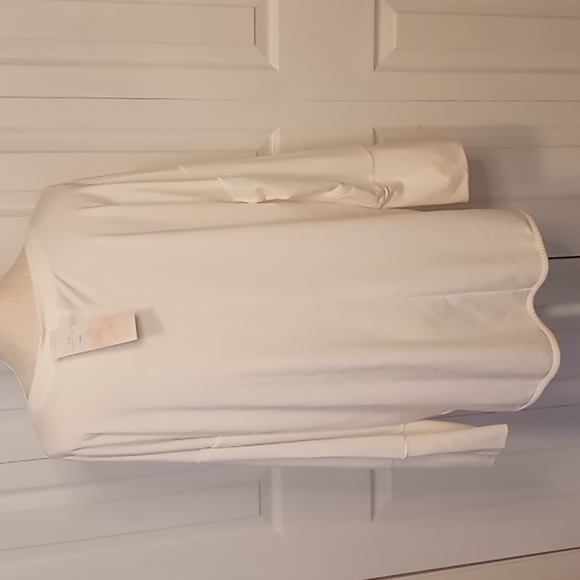 💛"Beautiful" Cream Soft Knit Tunic in Sz Xl |NWT - Picture 9 of 9